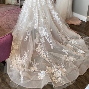 Luxury Long Sleeved Lysander Wedding Dress
